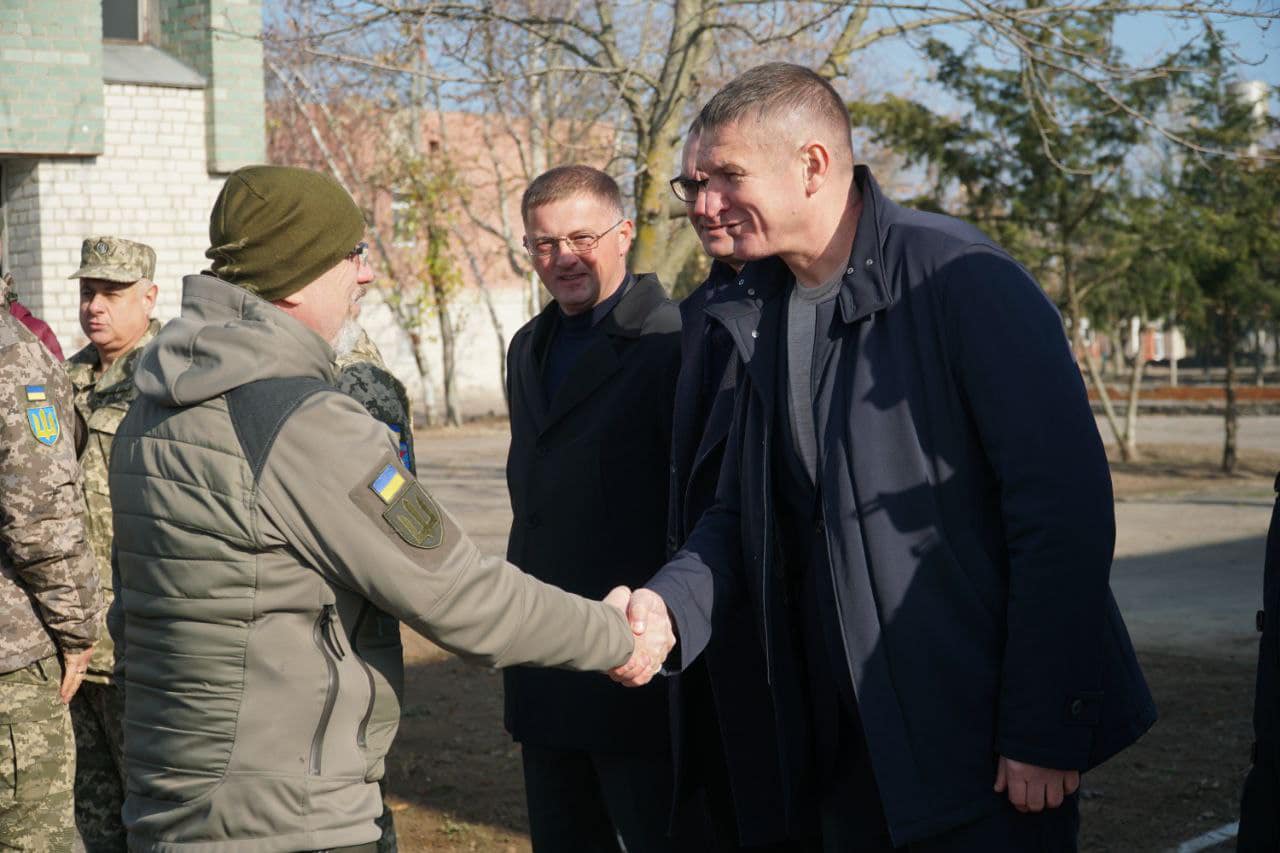 Міністр оборони України Олексій Резніков відвідав Херсонщину